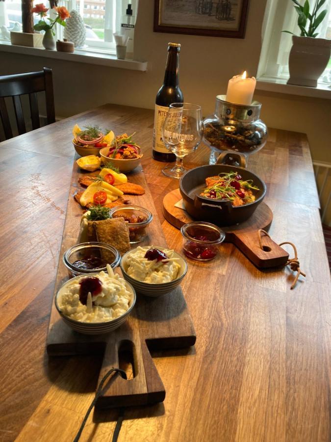 Restaurant Saelhunden Bed and Breakfast Ribe Exteriör bild