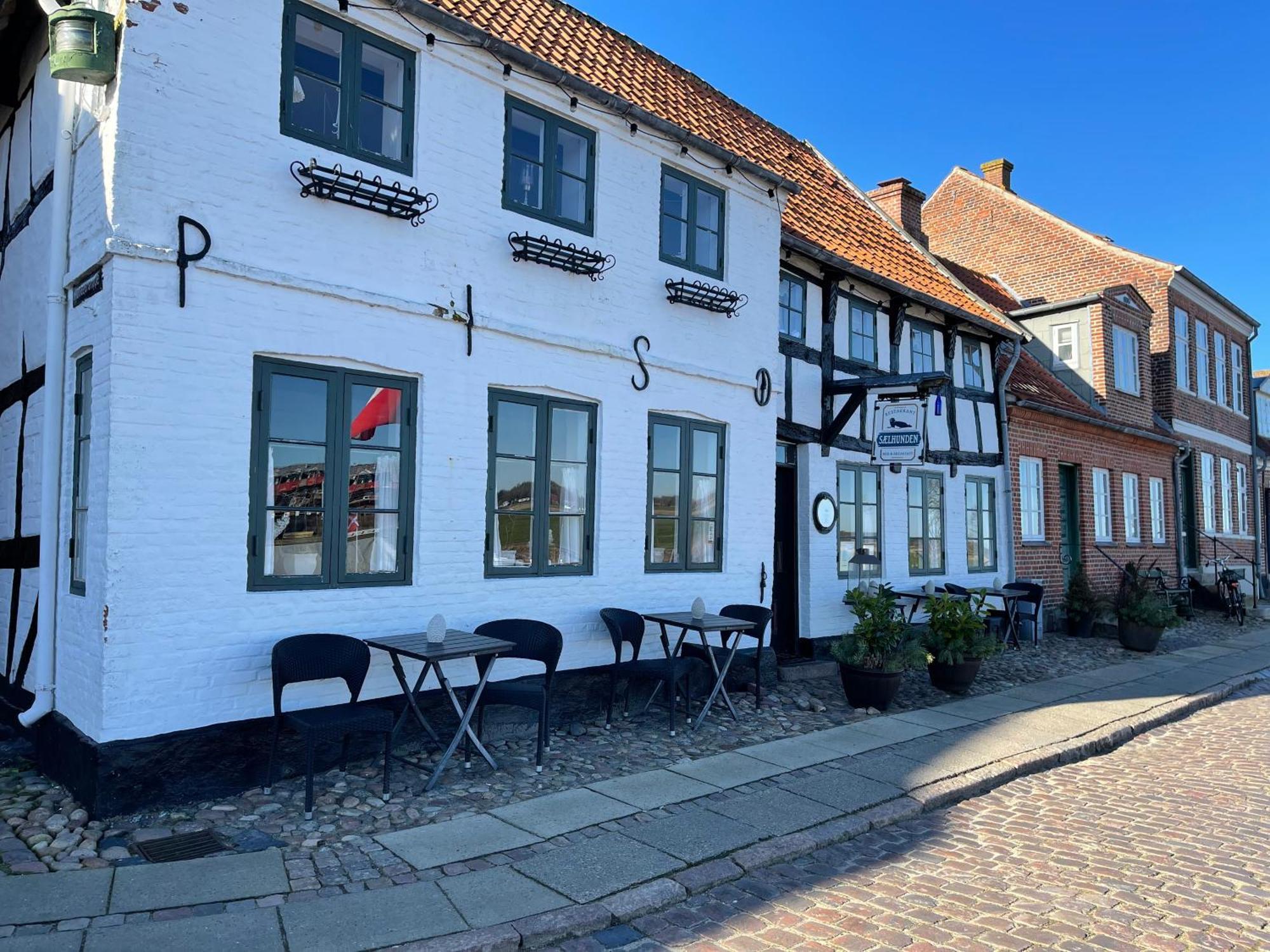 Restaurant Saelhunden Bed and Breakfast Ribe Exteriör bild